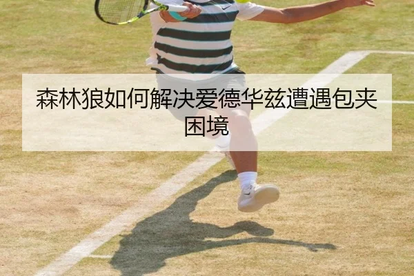 森林狼如何解决爱德华兹遭遇包夹困境